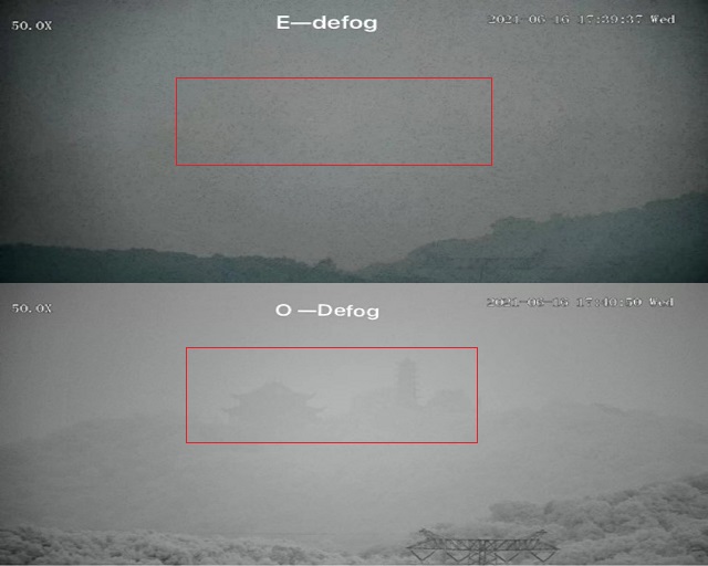 defog camera